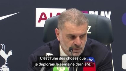 Tottenham - Postecoglou est d’accord avec Slot sur l’arbitrage controversé