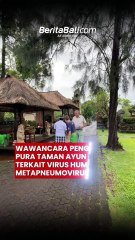 Waspada Virus HMPV: Pengelola Pura Taman Ayun Harap Bali Tetap Aman