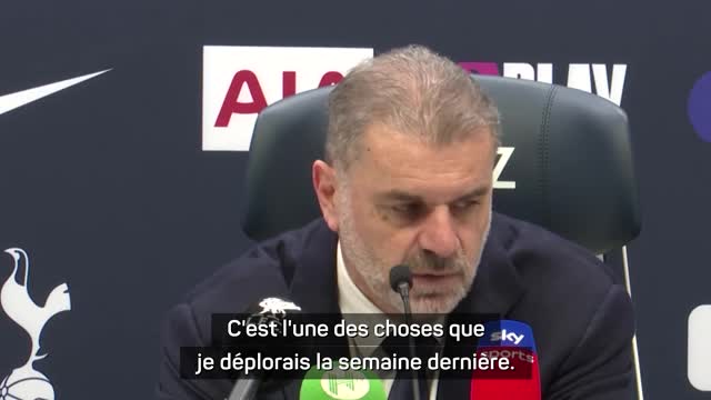 Tottenham - Postecoglou est d’accord avec Slot sur l’arbitrage controversé
