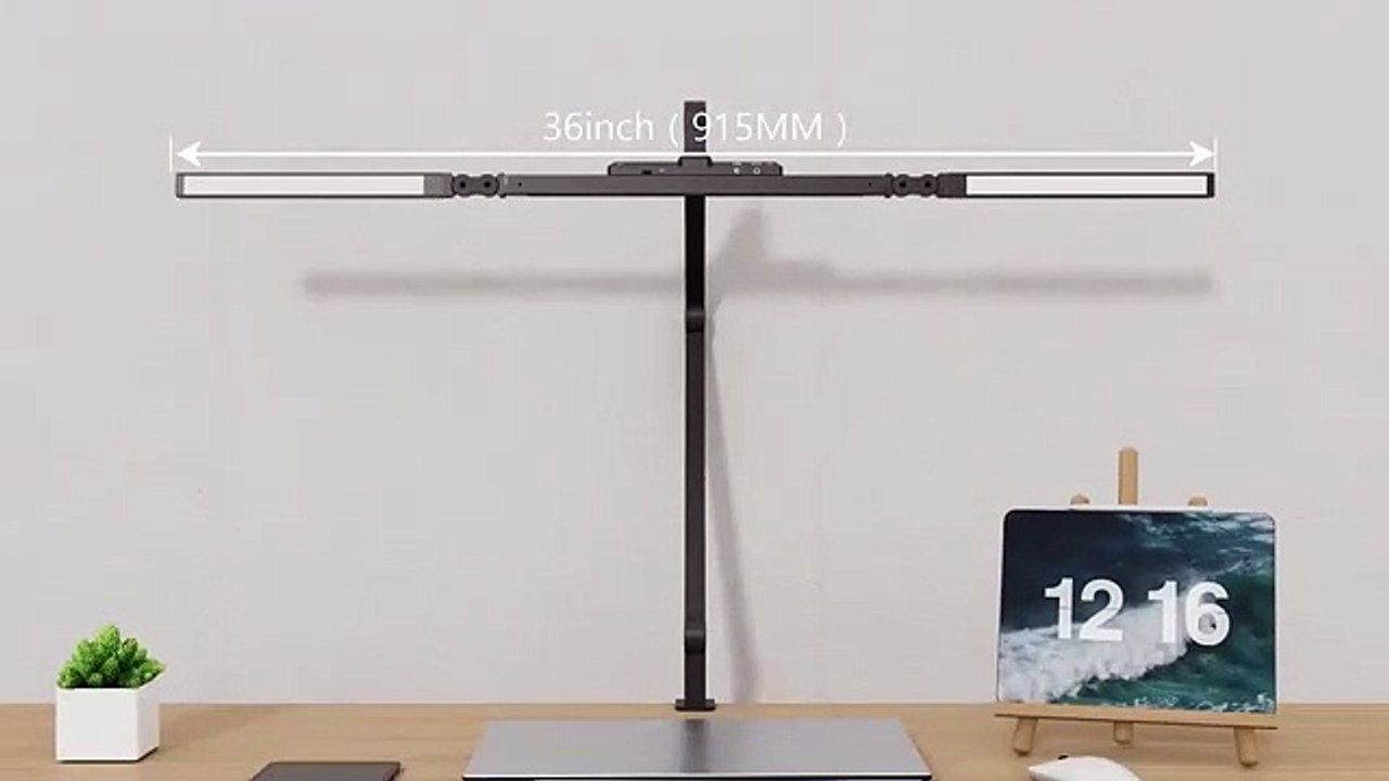 LED Desk Lamp for Office Home, Eye-Caring Desk Light in 2025