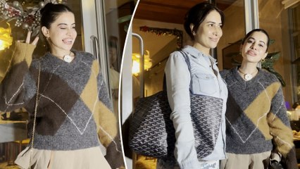 Dinner Date: Social Media Star Urfi Javed Spotted With Mohabbatein Girl Kim Sharma In Bandra