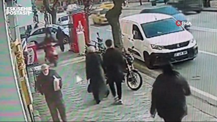 Eskişehir’de ilginç anlar: 30 saniyede 4 kazaya karıştı! O anlar kaydedildi