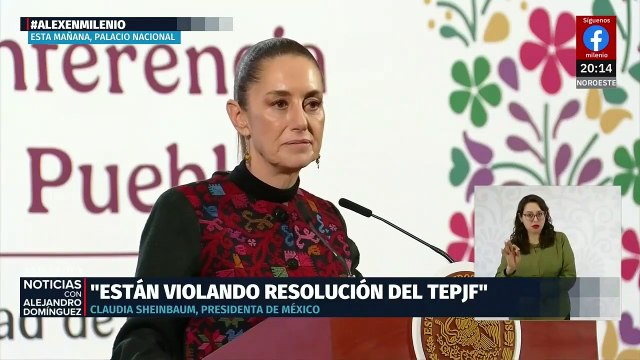 Claudia Sheinbaum y Gerardo Fernández Noroña critican suspensión de elecciones judiciales