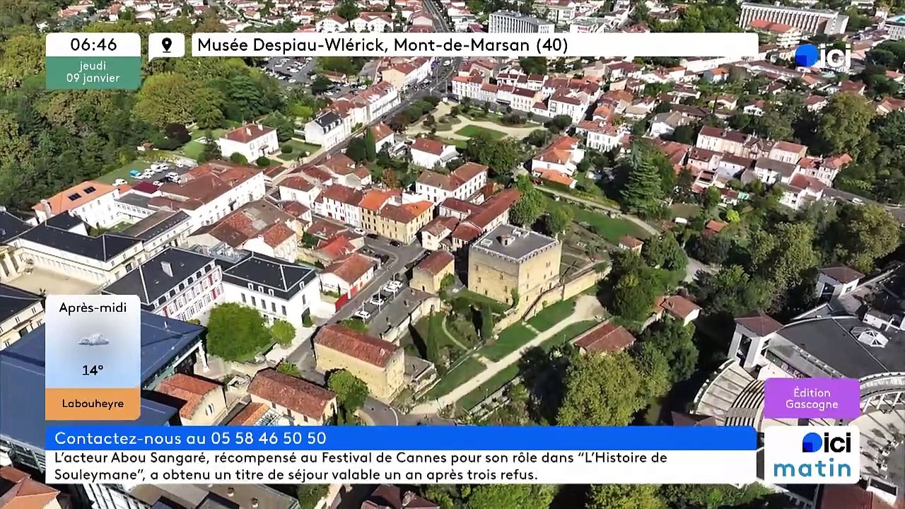 09/01/2025 - ici matin par ici Gascogne en vidéo