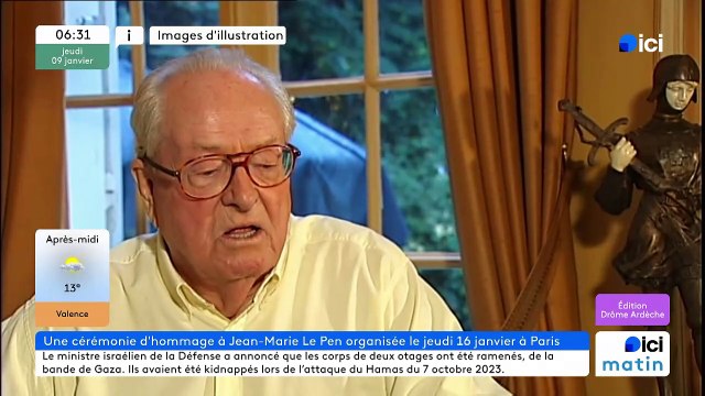 09/01/2025 - ici matin par ici Drôme Ardèche en vidéo