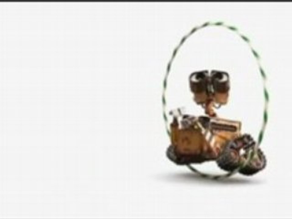Wall-E y un hula hoop