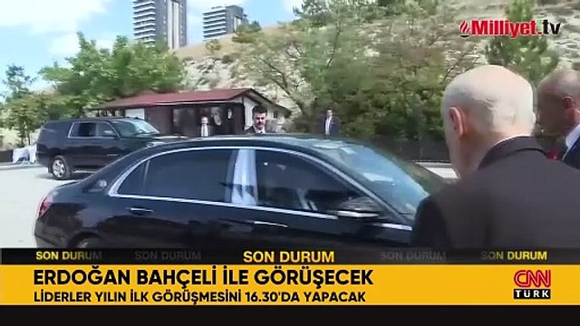 Erdoğan ile Bahçeli bugün saat 16.30'da görüşecek