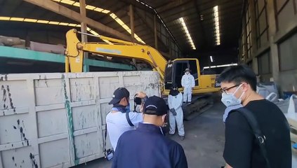 "เอกนัฏ" ลงพื้นที่โรงงาน วิน โพรเสส ระยอง เร่งเคลียร์กากสารพิษ (มีคลิป)