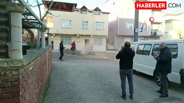 Darıca'da Altyapı Çalışması Sırasında Doğalgaz Borusu Delindi