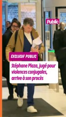 EXCLUSIF: Stéphane Plaza, jugé pour violences conjugales, arrivant à son procès ce jeudi 9 janvier 2025