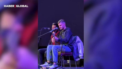 Eskişehir'deki müzisyen Icardi’ye olan benzerliği ile sosyal medyada gündem oldu