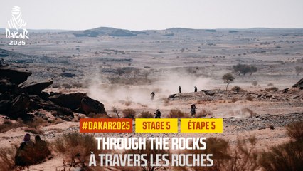 Through the rocks - Stage 5 - #Dakar2025