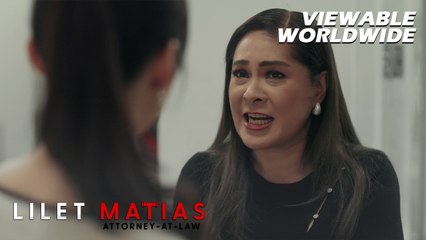 Lilet Matias, Attorney-At-Law: Bunyag na ang pakikipagplastikan ni Patricia! (Episode 232)