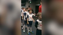 Young Tottenham mascots make hilarious request to Liverpool captain Virgil van Dijk