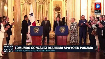 González Urrutia recibe apoyo del presidente de Panamá en su camino hacia la presidencia