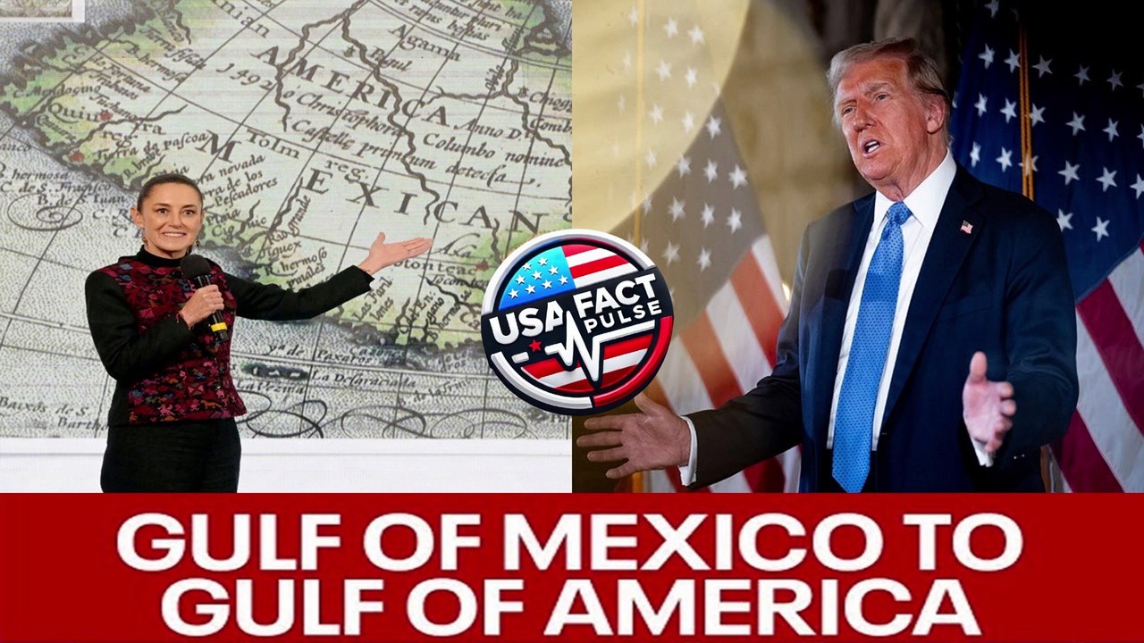 Mexico's President Tells Trump: Rename the U.S., Not the Gulf! 🌊🔥 | Gulf of Mexico Debate