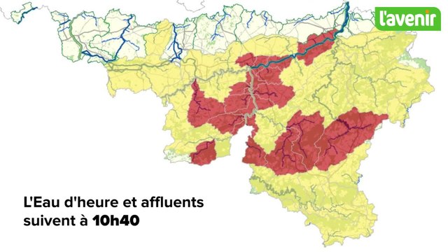 Crues et inondations en Wallonie: comment la situation a basculé en quelques heures