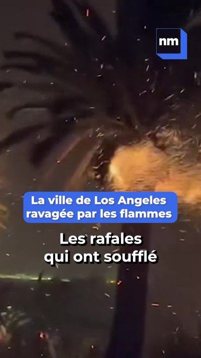 Les terrifiantes images des incendies monstres qui ravagent Los Angeles