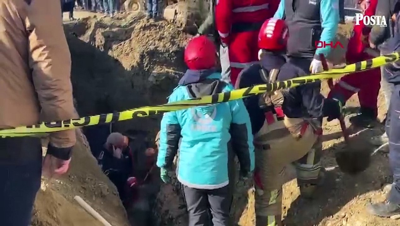 Ankara'da göçük! Bir can kaybı var bir işçi de kayıp