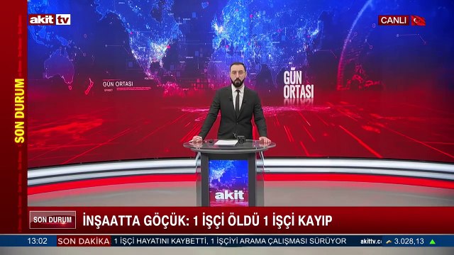 İnşaatta göçük; 1 işçi öldü 1 işçi kayıp