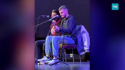 Mauro Icardi'ye benzetilen müzisyen viral oldu