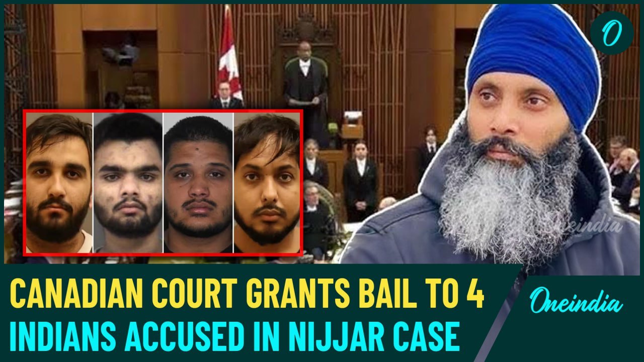 BREAKING: Canada Supreme Court Grants Bail To Four Indians In Hardeep Singh Nijjar Murder Case