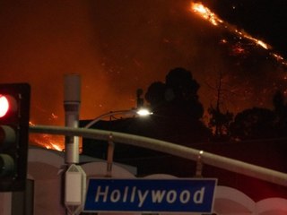 Verheerende Brände erreichen Hollywood Hills