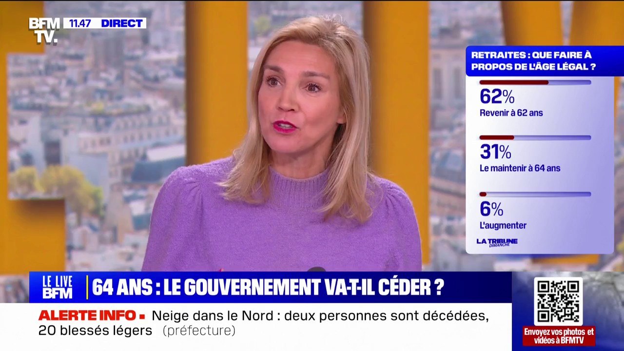 Réforme des retraites: "La méthode de François Bayrou est la bonne" estime Agnès Evren (LR)