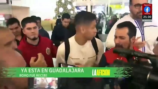 Luis Romo llegó listo a Guadalajara y se mostró sorprendido por lo que mueve Chivas
