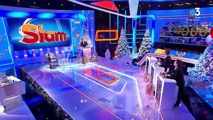 Cyril Féraud et Laurent Luyat dans "Slam" en tant que candidats. France 3