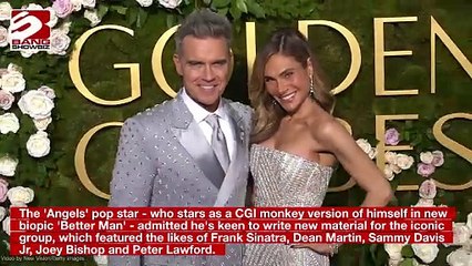 Robbie Williams wants to make a "new Rat Pack album"