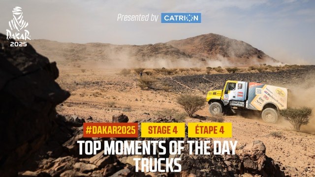 Dakar 2025: Mejores momentos de la etapa 4 de Camiones