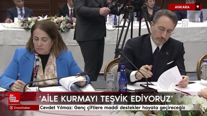 Cevdet Yılmaz: Genç çiftlere maddi destekler hayata geçireceğiz