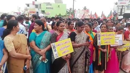 தமிழகத்தில் பெண்களுக்கு பாதுகாப்பில்லை... அண்ணாமலை பேச்சு