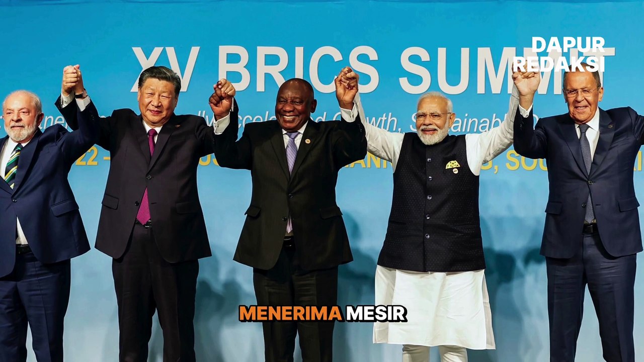 Gabung BRICS, Indonesia Ikut Lawan Hegemoni Barat?