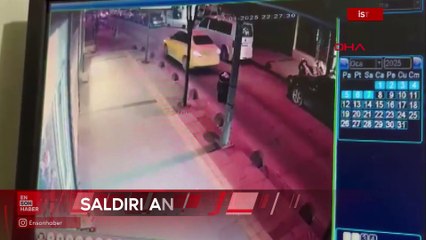 Bağcılar'da fırına düzenlenen silahlı saldırının yeni görüntüleri