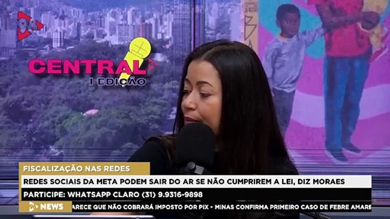 CENTRAL 98 | Moraes diz que redes sociais podem sair do ar no Brasil se descumprirem as leis