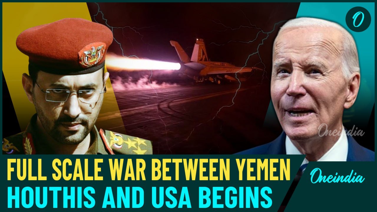 BREAKING| US-UK Warplanes Rain Destruction on Yemen; Houthis Underground Weapon Caches Destroyed