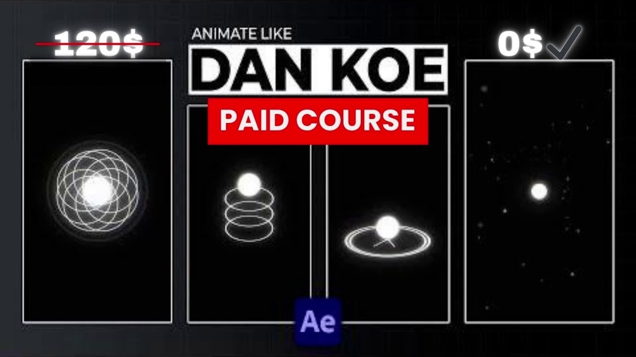 Dan Koe's Ultimate Editing Course || part - 1 master motion graphics like Dan koe || Adobe After Effects & Adobe illustrator