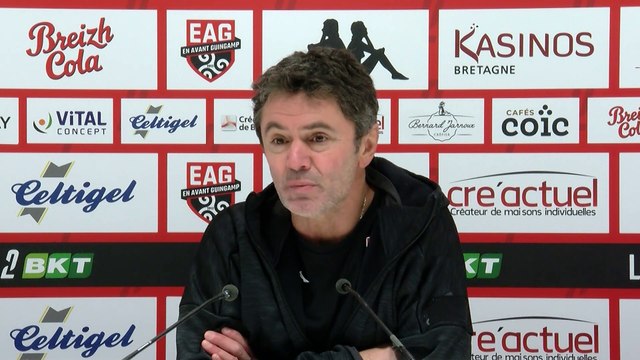 FC Annecy - EAG : le point presse de Sylvain Ripoll