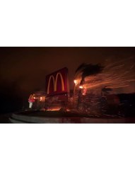 Gerai MCDONALD'S Di Altadena, California Dilahap Si Jago Merah Imbas Kebakaran Besar Eaton Fire