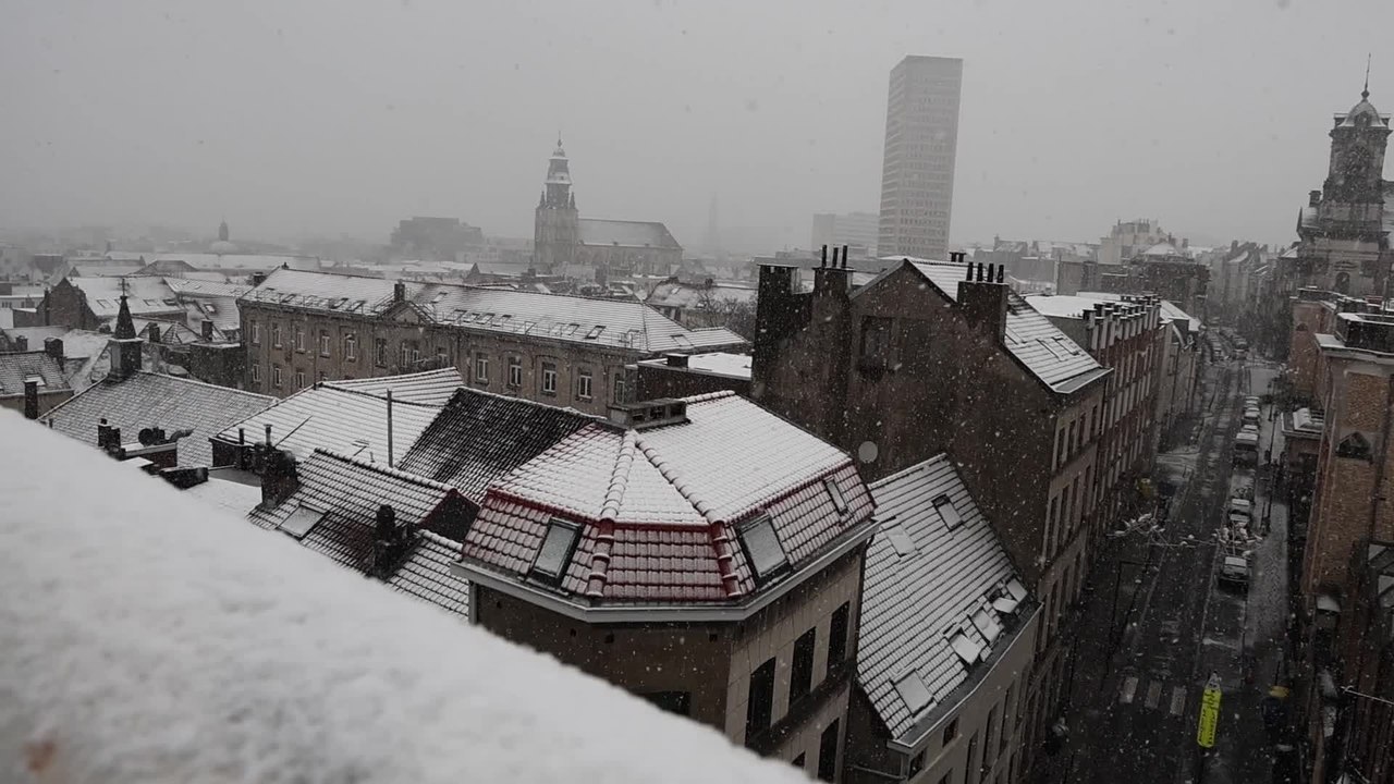 Neige à Bruxelles : la capitale revêt son plus beau manteau blanc