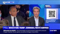 Investiture de Donald Trump: pourquoi Éric Zemmour, alors qu'il n'est pas élu, est-il invité? BFMTV répond à vos questions