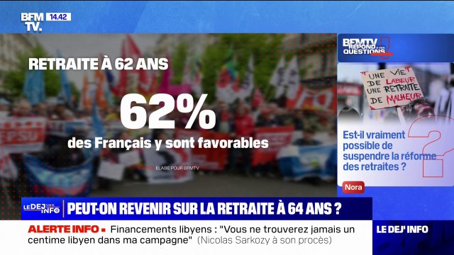 Est-il vraiment possible de suspendre la réforme des retraites? BFMTV répond à vos questions