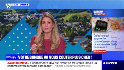 Qu'est-ce qui augmente concrètement dans ces nouveaux tarifs bancaires? BFMTV répond à vos questions