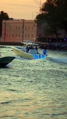 I loved the visuals on this one from yesterday at the Haulover Inlet