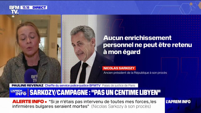 Ce qu'a dit Nicolas Sarkozy lors de son procès dans l'affaire du financement libyen de sa campagne