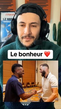 ❤️ Benzema retrouve Vinicius #realmadrid #benzema #mbappé #vinicius #bellingham