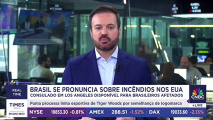 Incêndio florestal se espalha por Los Angeles; Brasil se pronuncia sobre tragédia nos EUA