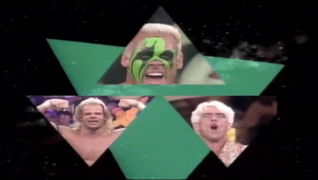 WCW Starrcade 1995 - Lex Luger vs Ric Flair vs Sting (Triangle Match)